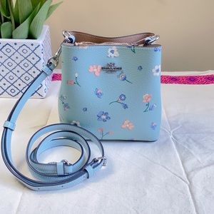Coach Mini Town Bucket Bag With Mystical Floral Print
